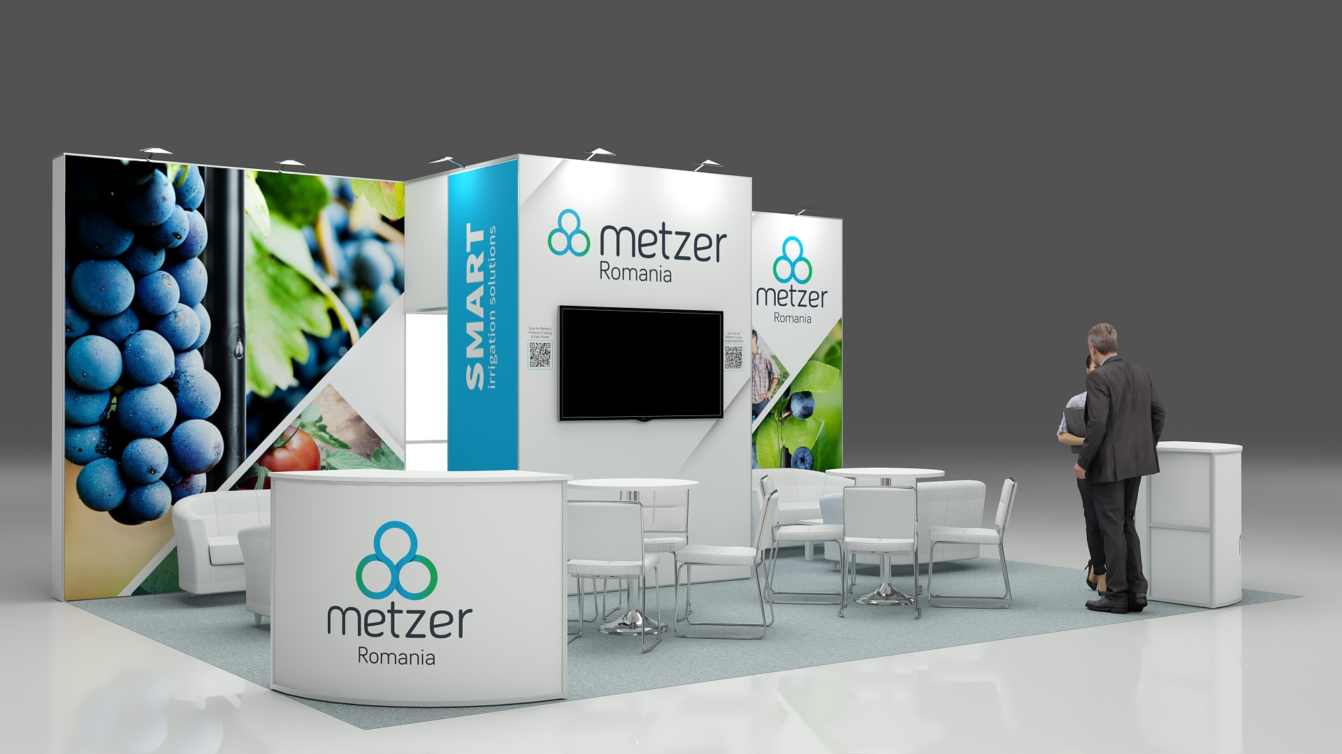 stand expozitional personalizat Indagra